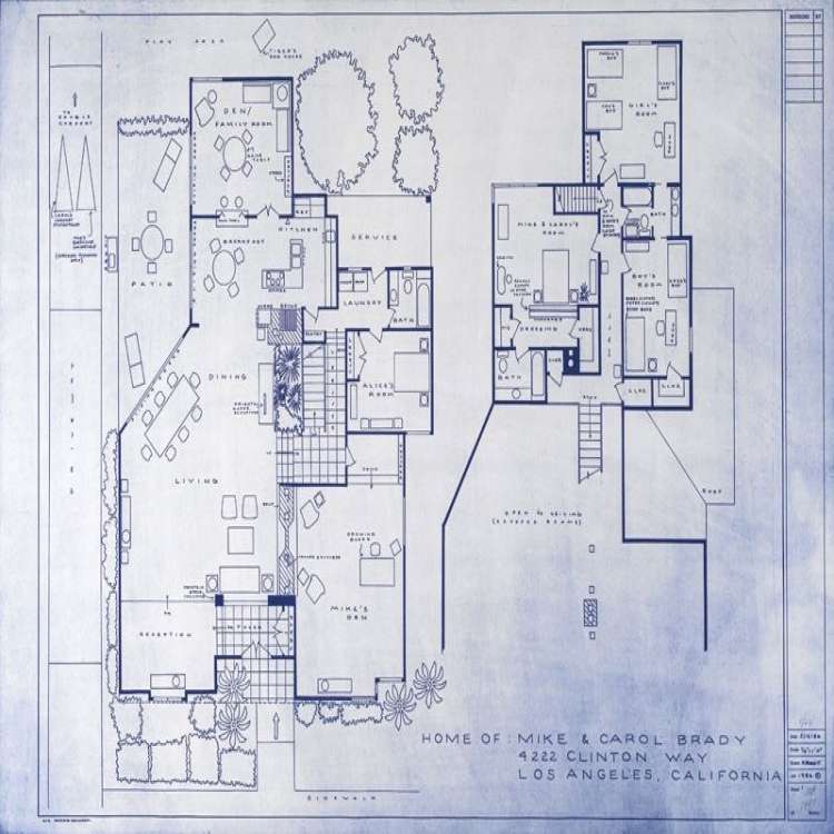 Brady Bunch House Floor Plan Unique the Brady Bunch House Floor Plan Awesome the Real Home Alone House