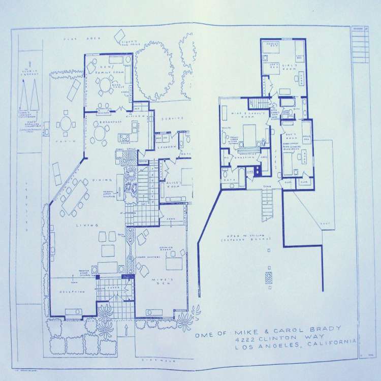 Brady Bunch House Floor Plan Unique the Brady Bunch House Floor Plan Brady Bunch Floor Plan New Brady