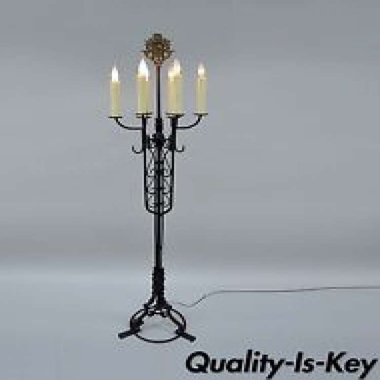 Wrought Iron Floor Lamps Fresh Gothic Antique Lamps Ebay