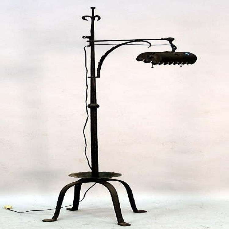 Wrought Iron Floor Lamps Luxury Traditional Wrought Iron Floor Lamp Amish and Floor Lamps